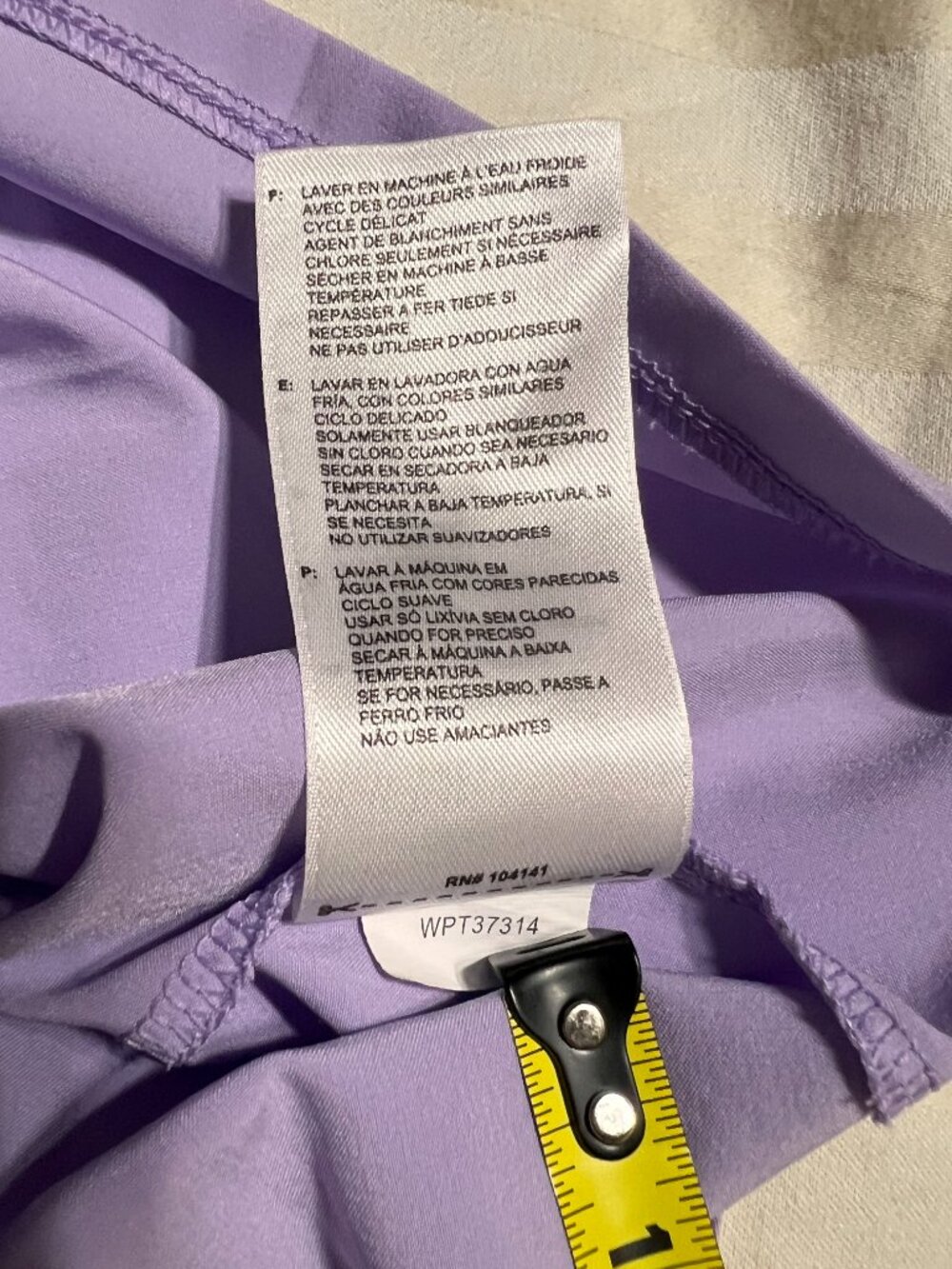 Prince Lavender Pleated Tennis Skort Size XL Tenniscore Athletic Skirt Pocket - Picture 7 of 14